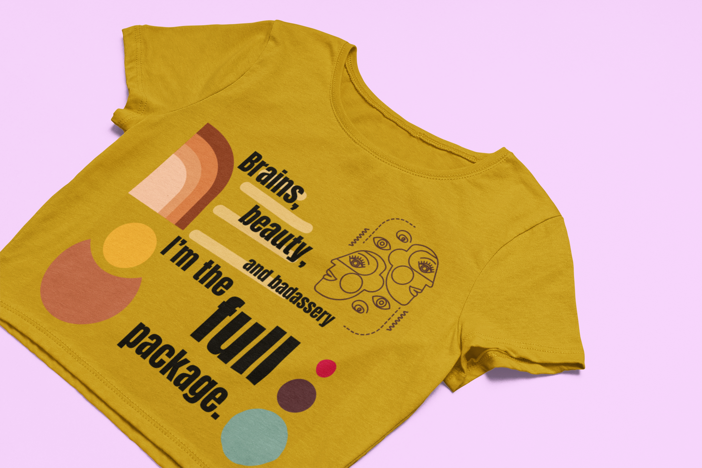 The Full Package | Feminist Women's Crop Top
