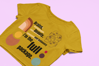 The Full Package | Feminist Women's Crop Top