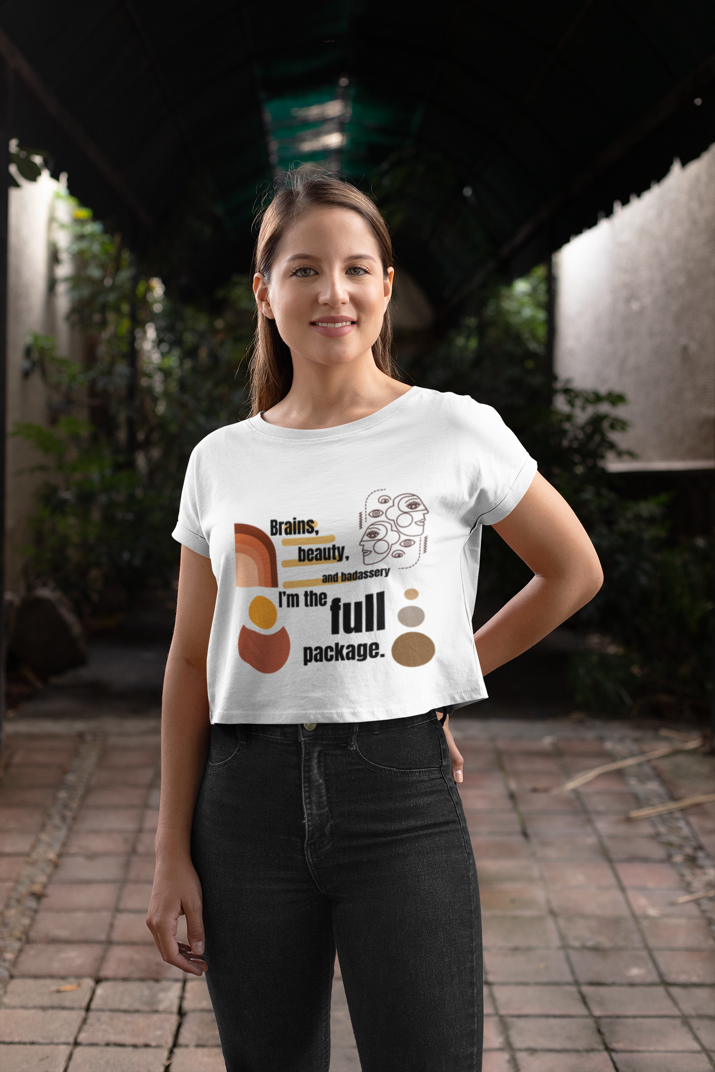 The Full Package | Feminist Women's Crop Top