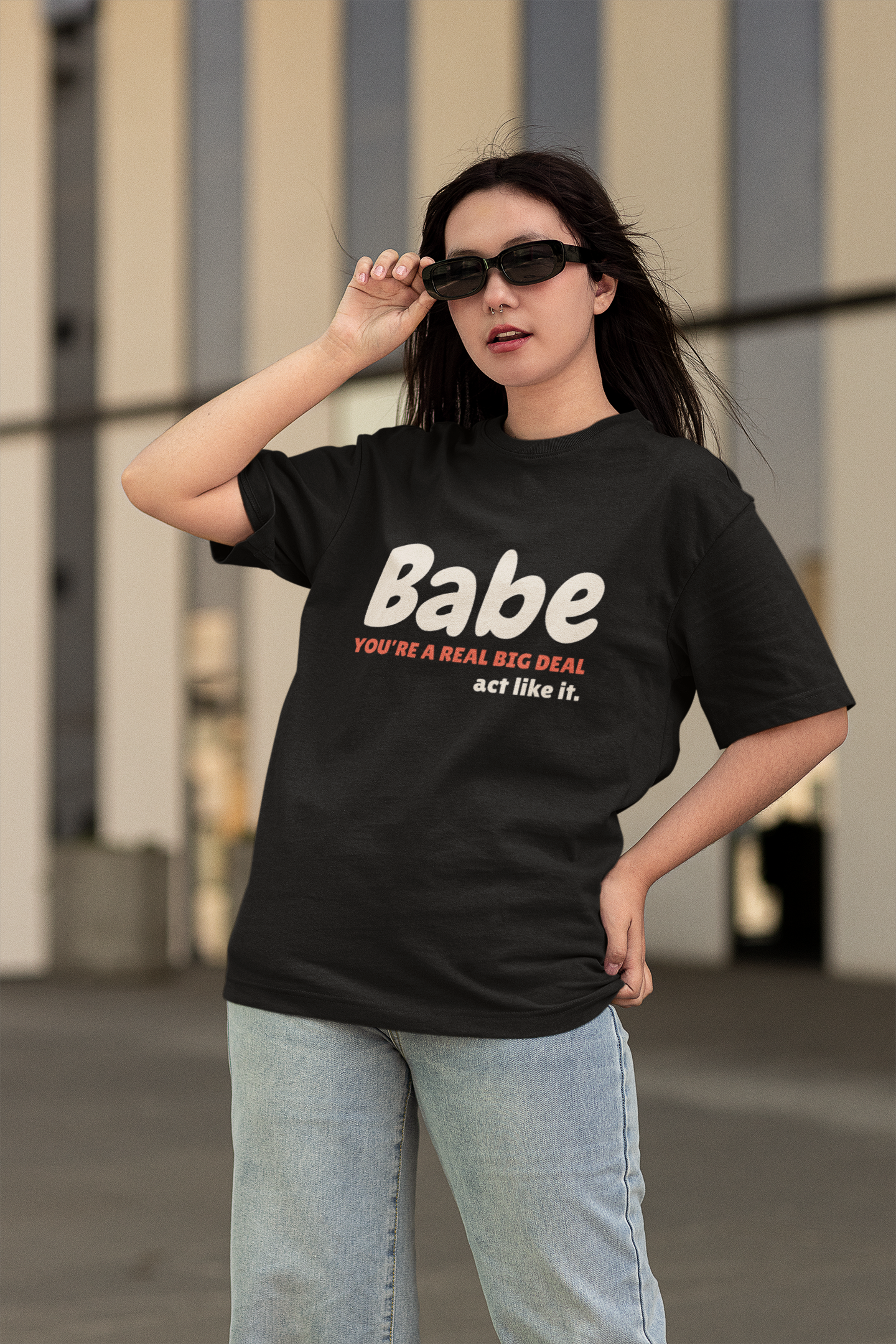Big Deal - Premium Feminist Oversized T-shirt