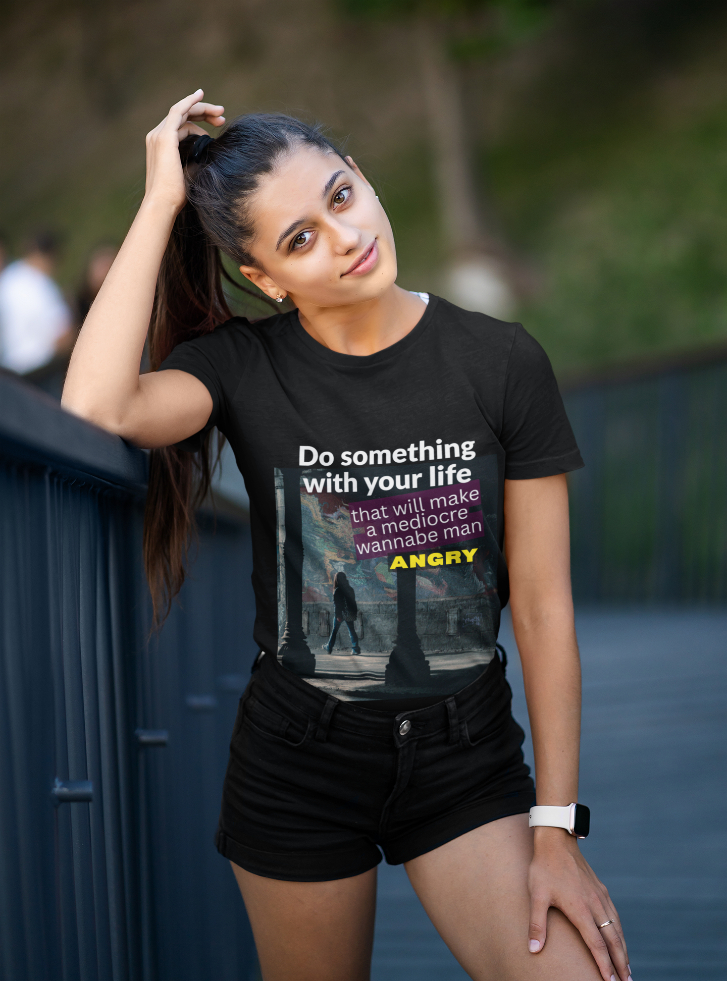 Funny Feminist T-shirt - Do Something