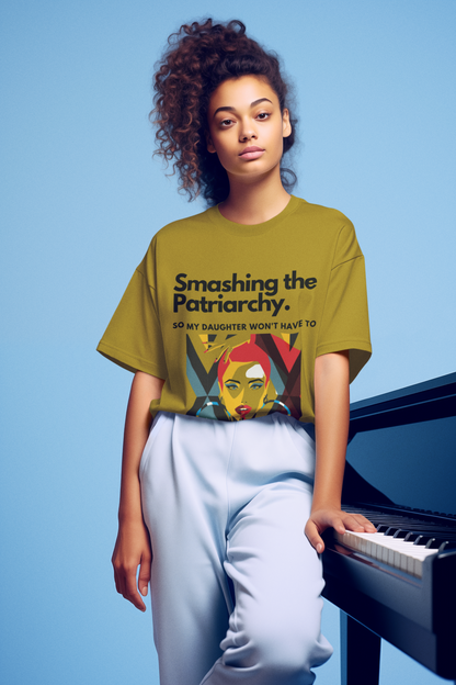 Smashing Patriarchy | Feminist Oversized Unisex T-shirt
