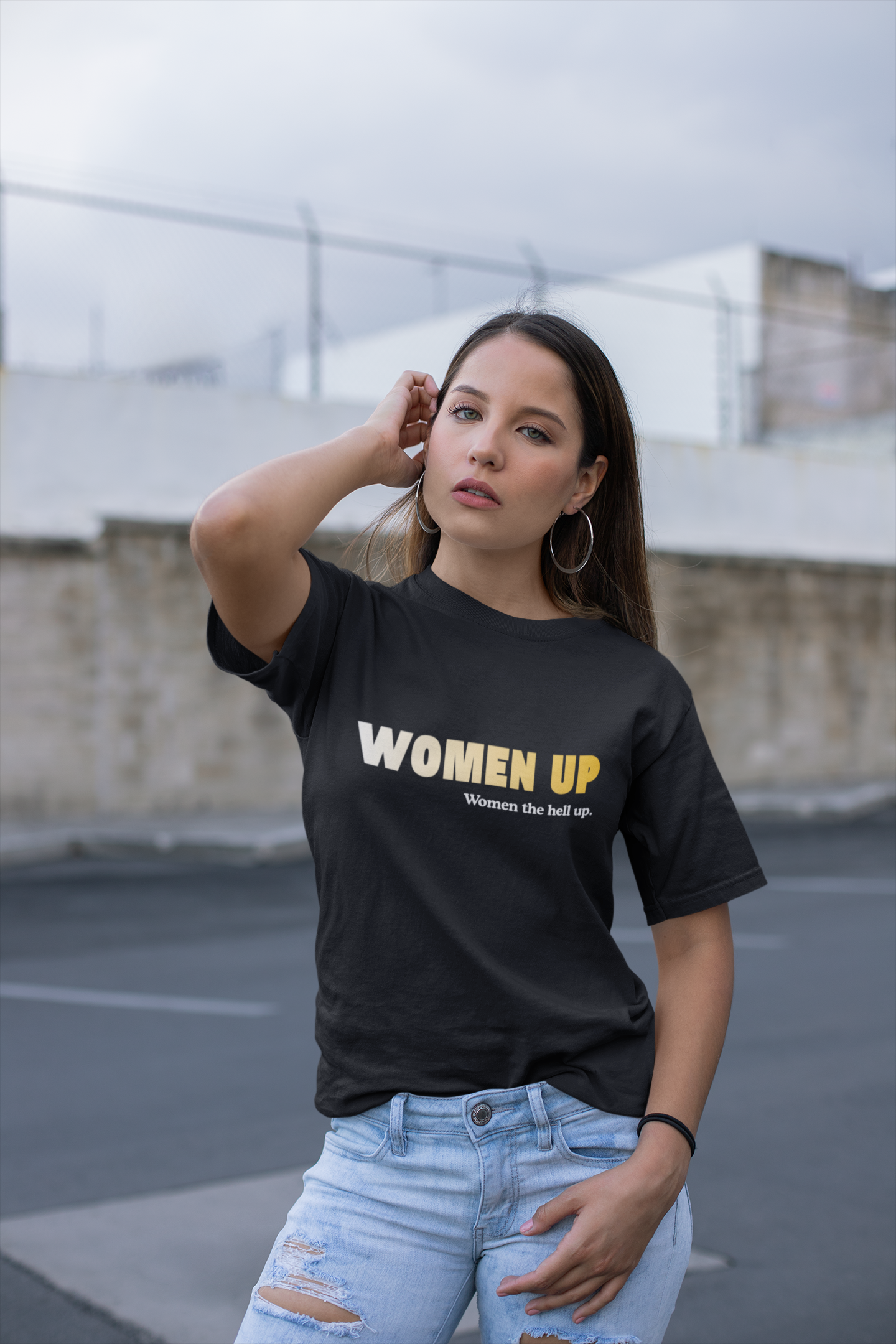 Not Revenge - Powerful Feminist Oversized T-shirt